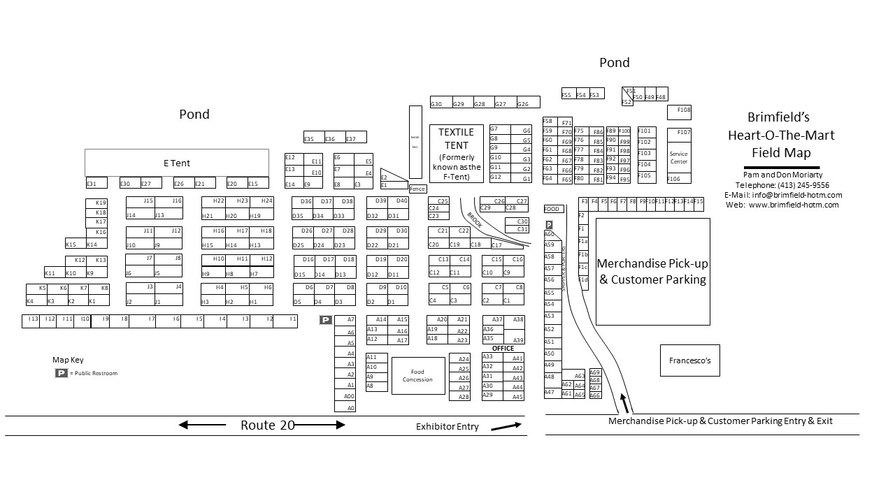 Field Map Brimfield's HeartOTheMart